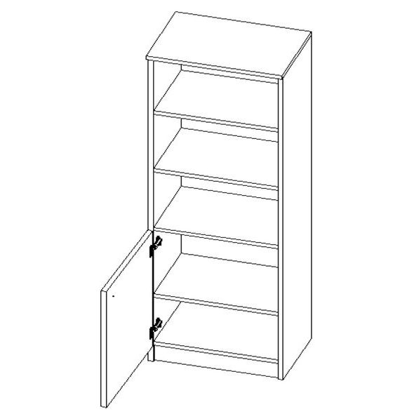 FAKTUM MIA POPUP KOMBINOVANÝ REGÁL - SKŘÍNĚ - SPINKÁNÍ