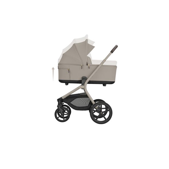 KIKKABOO KOČÁREK 2V1 GOYA PLATINUM CHAMPAGNE - DVOJKOMBINACE - KOČÁRKY A PŘÍSLUŠENSTVÍ