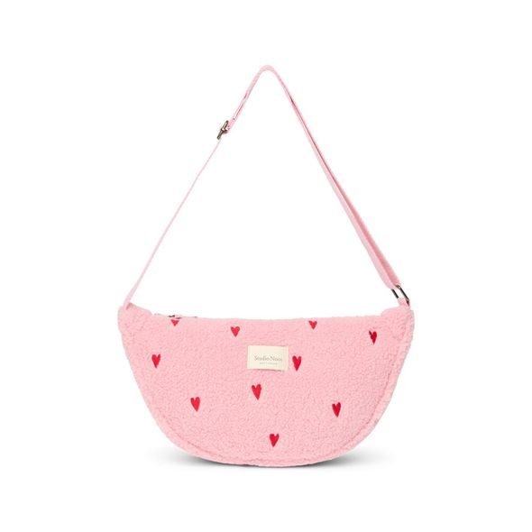 STUDIO NOOS TEDDY HEARTS ADULT FANNY KABELKA | LIGHT PINK HEARTS - DOPLŇKY - PRO MAMINKY