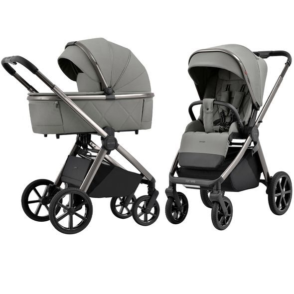 CARRELLO OMEGA 2V1 SUPERB GREY - DVOJKOMBINACE - KOČÁRKY A PŘÍSLUŠENSTVÍ