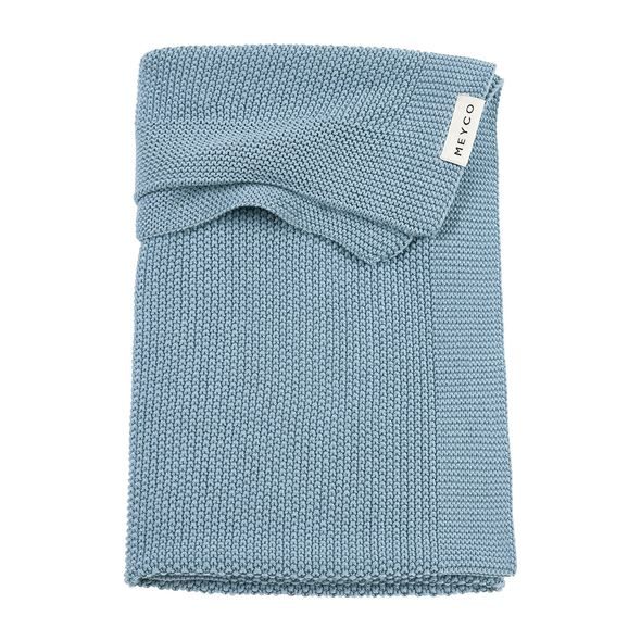 MEYCO DEKA MINI RELIEF 75X100 - JEANS BLUE - DĚTSKÉ DEKY PRO MIMINKA - SPINKÁNÍ