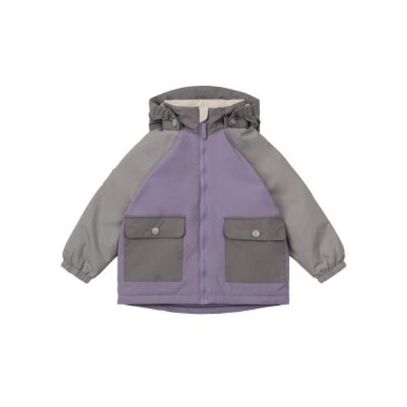 LEOKID PŘECHODOVÁ BUNDA LILAC GRAY VEL. 12 - 18 MĚSÍCŮ (VEL. 80) - BUNDY - PRO DĚTI