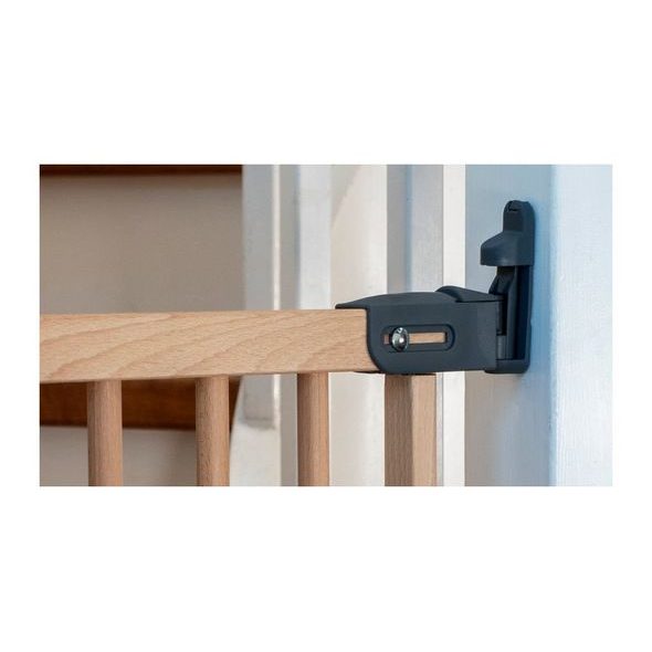 BABY DAN VYSOKÁ ZÁBRANA NA SCHODIŠTĚ BABYDAN ADJUST PRO STAIR GATE WOOD, 65-110CM,ŠROUBOVACÍ, V.81CM - BEZPEČNOST DĚTÍ V DOMÁCNOSTI - KOUPÁNÍ A ZDRAVÍ