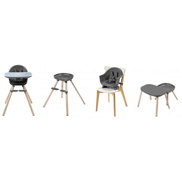 MAXI-COSI MOA ŽIDLIČKA 4V1 BEYOND GRAPHITE - JÍDELNÍ ŽIDLIČKY PLASTOVÉ - KRMENÍ