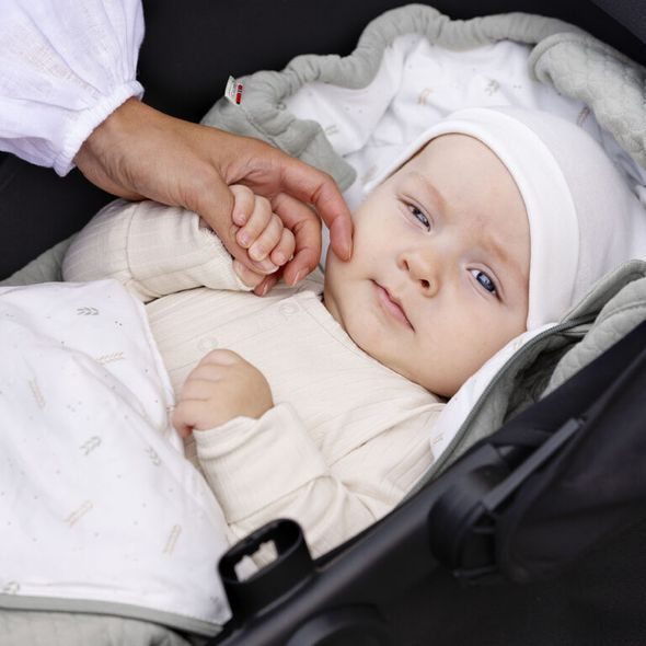 VOKSI® BREEZE LIGHT MISTY GREEN FIELDS - FUSAKY DO KOČÁRKU - KOČÁRKY A PŘÍSLUŠENSTVÍ