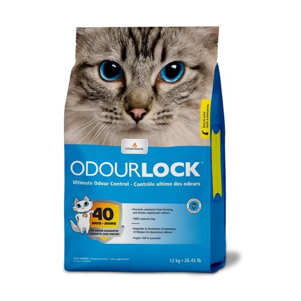 INTERSAND KOČKOLIT ODOUR LOCK 6 KG - HRUDKUJÍCÍ STELIVO PRO KOČKY - CHOVATELSKÉ POTŘEBY MALVÍKZOO