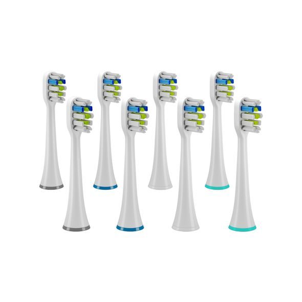 TRUELIFE SONICBRUSH UV-SERIES HEADS SENSITIVE WHITE 8 PACK - PÉČE O ZUBY - PRO MAMINKY