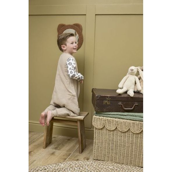 MEYCO ZIMNÍ MUŠELÍNOVÝ JUMPER 104 CM - SAND - SPACÍ PYTLE - SPINKÁNÍ
