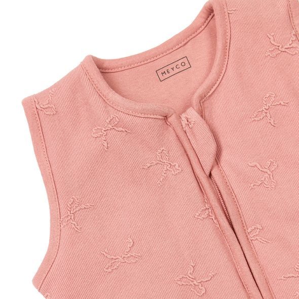 MEYCO ŽAKÁROVÝ JUMPER 80 CM BOW ROSE - SPACÍ PYTLE - SPINKÁNÍ