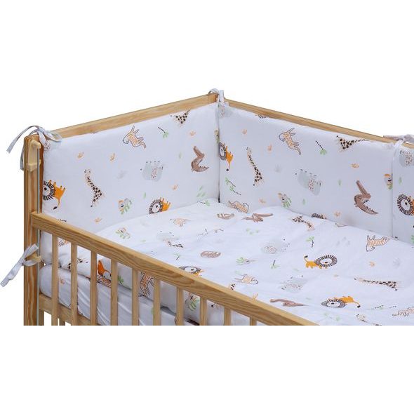 SCARLETT DĚTSKÁ POSTÝLKA S KOMPLETNÍ VÝBAVOU SCARLETT 120 X 60 CM - GONA - DŘEVĚNÉ POSTÝLKY - SPINKÁNÍ