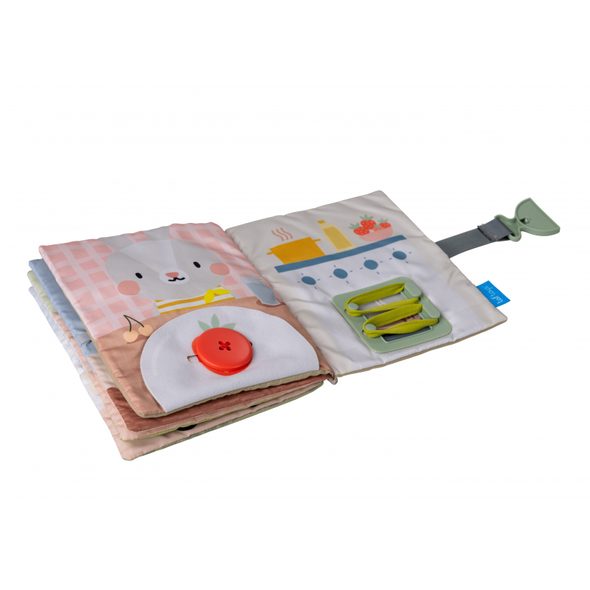 TAF TOYS KNÍŽKA S AKTIVITAMI MY 1ST BUSY BOOK - KNÍŽKY PRO NEJMENŠÍ - PRO DĚTI