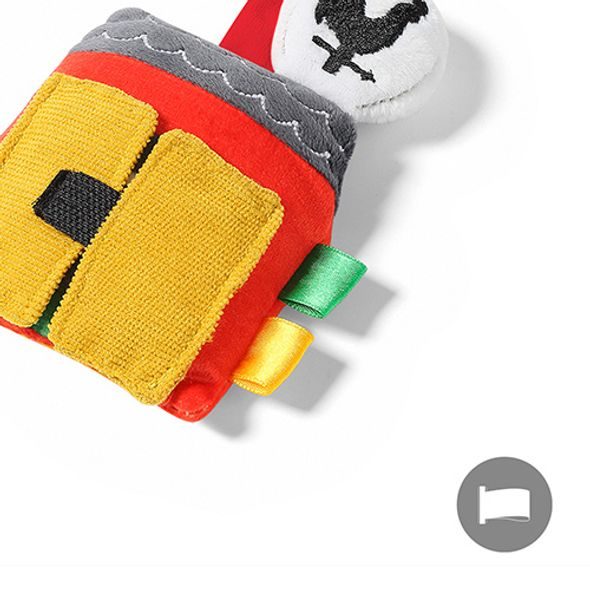 BABYONO HRAZDIČKA NA KOČÁREK ON THE FARM 0M+ - AKTIVNÍ HRAČKY - PRO DĚTI