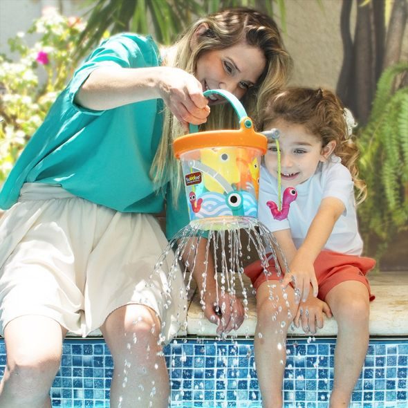 YOOKIDOO CHYTÁNÍ RYBIČEK - SADA S KBELÍKEM - HRAČKY DO VANY - PRO DĚTI