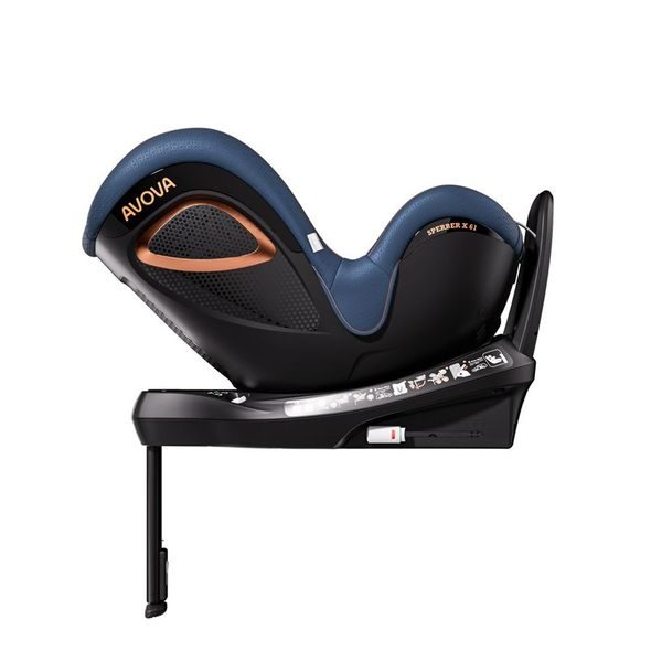 AVOVA SPERBER X KID 2026 MOUNTAIN BLUE 61–105 CM - AUTOSEDAČKY 9-18KG - AUTOSEDAČKY A PŘÍSLUŠENSTVÍ