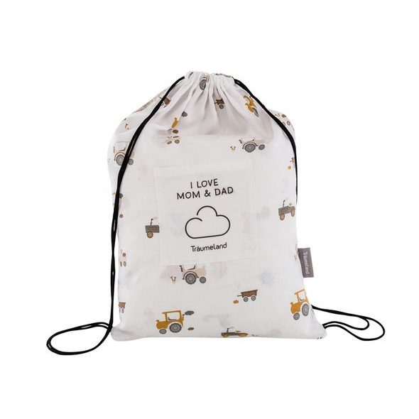 TRÄUMELAND POVLEČENÍ 140/200 + 70/90 CM KLEINE FARM - POVLEČENÍ DO POSTÝLKY - SPINKÁNÍ