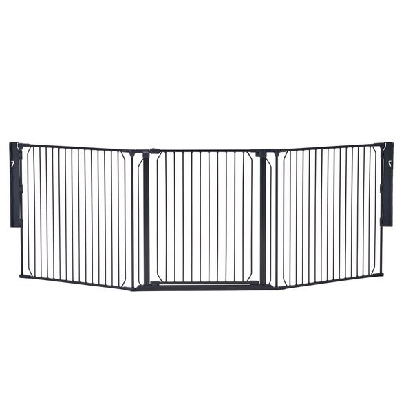 BABY DAN UNIVERZÁLNÍ PROSTOROVÁ ZÁBRANA BABYDAN CARL X WIDE, ČERNÁ - OHRÁDKY - KOUPÁNÍ A ZDRAVÍ