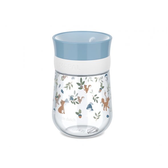 LITTLE DUTCH HRNEK TRÉNOVACÍ 360° 300 ML 9M+ FOREST FRIENDS - DĚTSKÉ HRNEČKY - KRMENÍ
