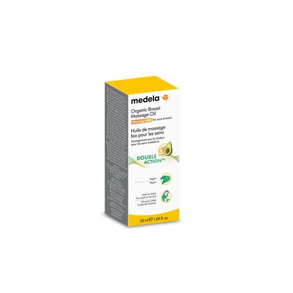 MEDELA ORGANICKÝ MASÁŽNÍ OLEJ NA PRSY, 50 ML - KOSMETIKA PRO CELOU RODINU - PRO MAMINKY