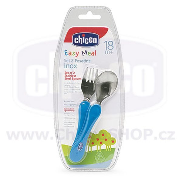 CHICCO LŽIČKA/VIDLIČKA NEREZ - MISKY, TALÍŘKY A PODLOŽKY - KRMENÍ