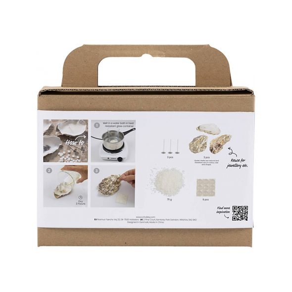 CREATIV COMPANY KREATIVNÍ SADA MINI CRAFT KIT CANDLE MAKING SHELLS - VÝTVARNÉ POMŮCKY A HRAČKY - PRO DĚTI