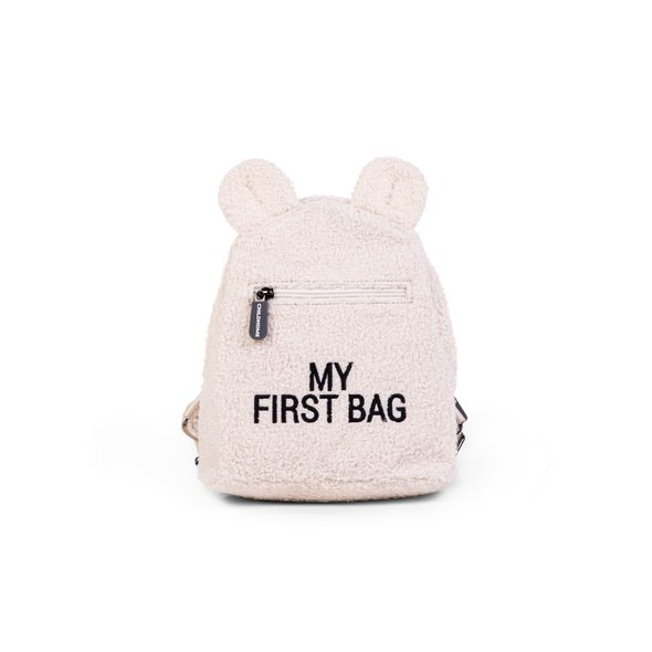 CHILDHOME DĚTSKÝ BATOH MY FIRST BAG TEDDY OFF WHITE - BATOHY A TAŠKY - PRO DĚTI