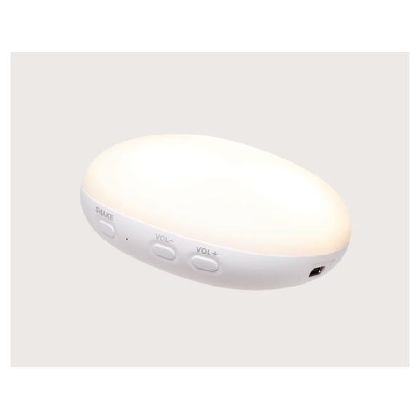 MOONIE USÍNÁČEK ZAJÍČEK 2.0 POWDER - USÍNÁČCI ŠUMÍCÍ / S TLUKOTEM - PRO DĚTI