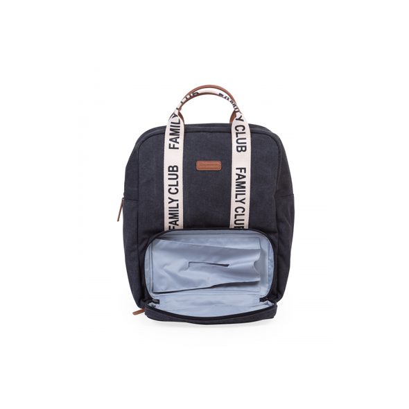 CHILDHOME PŘEBALOVACÍ BATOH FAMILY CLUB BLACK - PŘEBALOVACÍ BATOHY - KOČÁRKY A PŘÍSLUŠENSTVÍ