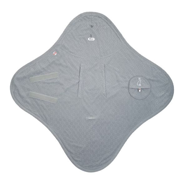 LODGER WRAPPER FOLKLORE FLEECE DRIZZLE - ZAVINOVAČKY - SPINKÁNÍ