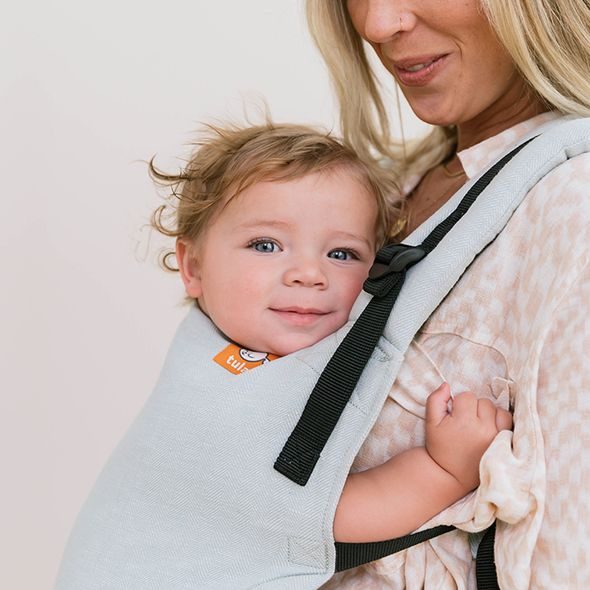 TULA FTG LINEN - SEAFOAM - ERGONOMICKÁ NOSÍTKA - NOŠENÍ & SPORT