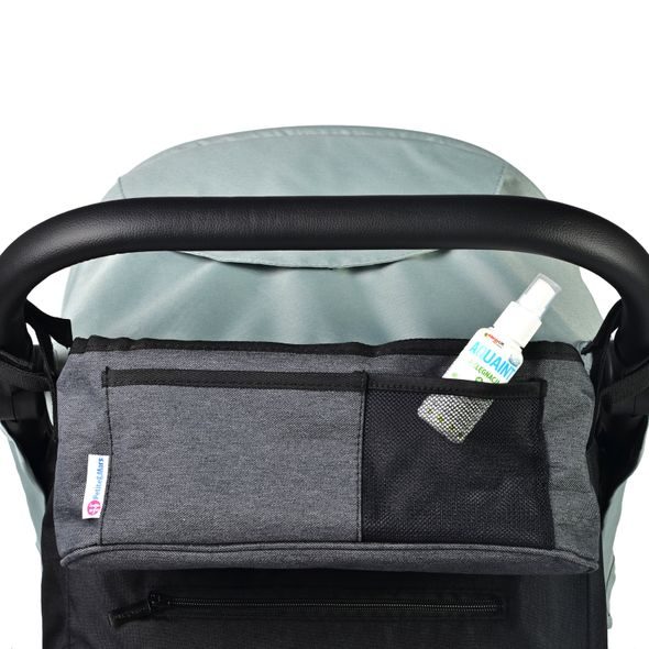 PETITE&MARS STREET+ POUZE STŘÍŠKA + POLSTROVÁNÍ IRON GREEN (!!POZOR BEZ PODVOZKU!!) - BAREVNÉ SETY K PODVOZKU - KOČÁRKY A PŘÍSLUŠENSTVÍ