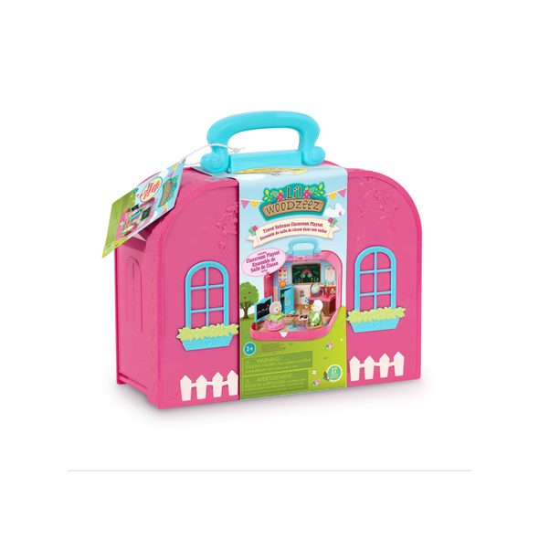 LI'L WOODZEEZ SADA V KUFŘÍKU ŠKOLA - DOPLŇKY PRO FIGURKY - PRO DĚTI