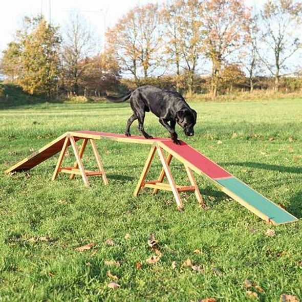 TRIXIE DOG ACTIVITY AGILITY NÁCVIKOVÁ LÁVKA 456X64X30 CM - AGILITY PŘEKÁŽKY - CHOVATELSKÉ POTŘEBY MALVÍKZOO