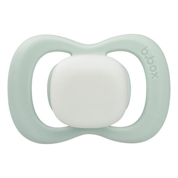 B.BOX DUDLÍKY SILIKONOVÉ 6M+, 2KS - GLOW SKY/SAGE - ŠIDÍTKA A DOPLŇKY - KRMENÍ