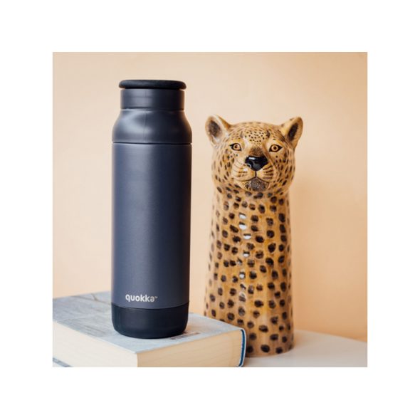 QUOKKA NEREZOVÁ TERMOLÁHEV PULSE BLACK 700 ML - TERMOOBALY A TERMOSKY - KRMENÍ