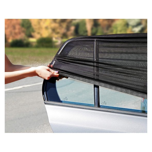 KIKKABOO SLUNEČNÍ CLONA DO AUTA NAVLÉKACÍ 2 KS - SLUNEČNÍ ROLETY A CLONY - AUTOSEDAČKY A PŘÍSLUŠENSTVÍ