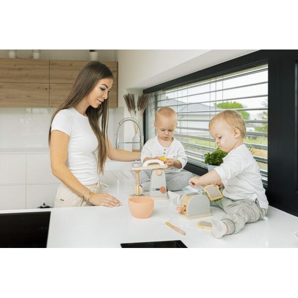 ZOPA DŘEVĚNÝ TOASTER SET - JAKO MAMINKA - PRO DĚTI