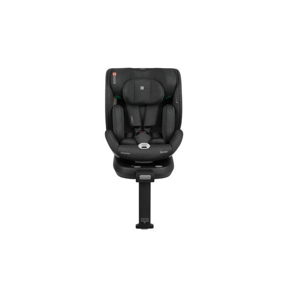 KIKKABOO AUTOSEDAČKA 40-150 CM I-TWIST I-SIZE BLACK - AUTOSEDAČKY 0-36KG - AUTOSEDAČKY A PŘÍSLUŠENSTVÍ
