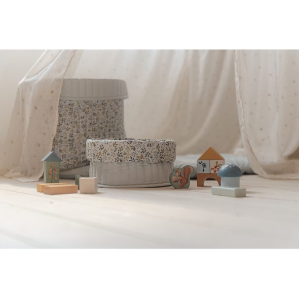 LITTLE DUTCH KOSTKY DŘEVĚNÉ 50 KS V TUBĚ FOREST FRIENDS - KOSTKY - PRO DĚTI