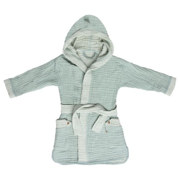 BEBE-JOU ŽUPÁNEK PURE COTTON GREEN - OSUŠKY A DETSKÉ ŽUPANY - KOUPÁNÍ A ZDRAVÍ