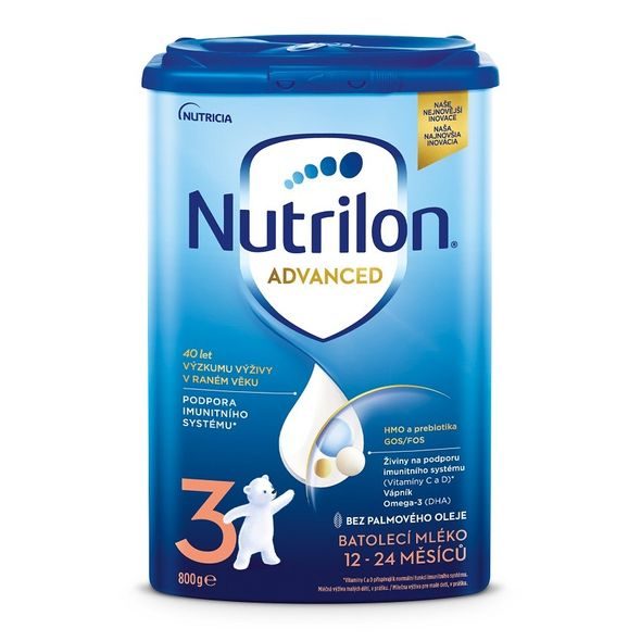 NUTRILON 3 BATOLECÍ MLÉKO ADVANCED 800G - KOJENECKÁ MLÉKA - KRMENÍ