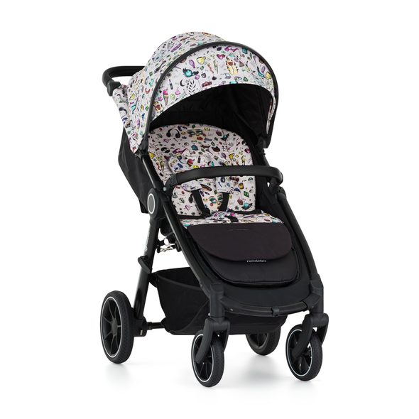 PETITE&MARS STREET2 RWS BLACK LIMITED 100 ELEGANT BIRDS COMPLETE - SPORTOVNÍ KOČÁRKY - KOČÁRKY A PŘÍSLUŠENSTVÍ