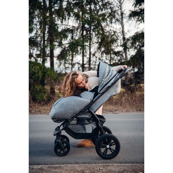 MOMI MIYA ŠEDÝ - SPORTOVNÍ KOČÁRKY - KOČÁRKY A PŘÍSLUŠENSTVÍ