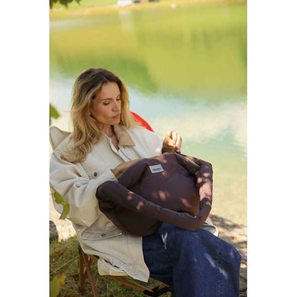 STUDIO NOOS PUFFY CROSS BODY BAG BROWN - ORGANIZÉRY A KOŠÍKY - KOČÁRKY A PŘÍSLUŠENSTVÍ