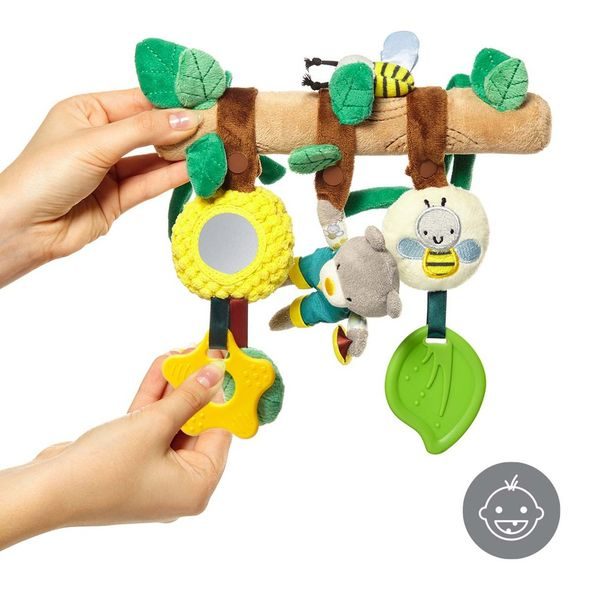 BABYONO HRAČKA NA ZAVĚŠENÍ ZAHRADNÍK TEDDY 0M+ - HRAČKY K ZAVĚŠENÍ - PRO DĚTI