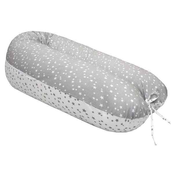 SCAMP KOJÍCÍ POLŠTÁŘ 155X30 (GREYWHITELITTLEBIGSTARSNEW) - KOJÍCÍ POLŠTÁŘE - KRMENÍ