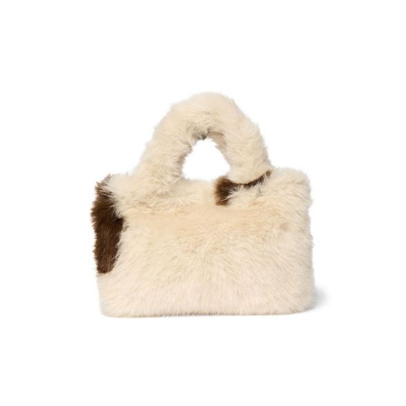 STUDIO NOOS FAUX FUR MINI HANDBAG HOLY COW - ORGANIZÉRY A KOŠÍKY - KOČÁRKY A PŘÍSLUŠENSTVÍ