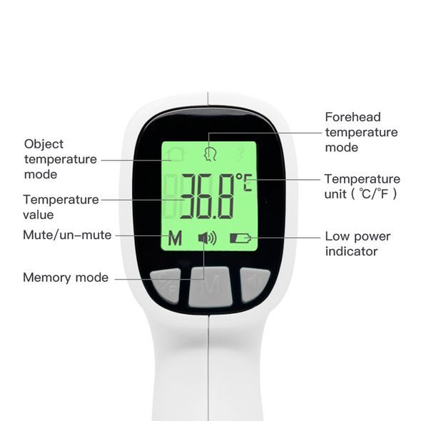 JUMPER DIGITÁLNÍ BEZKONTAKTNÍ TEPLOMĚR - LÉKAŘSKÉ TEPLOMĚRY - KOUPÁNÍ A ZDRAVÍ