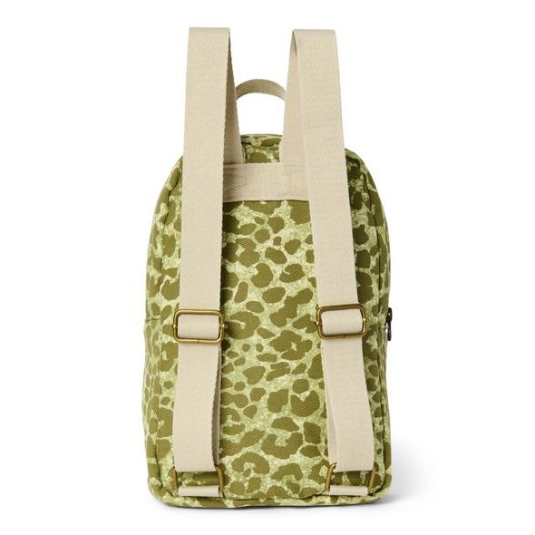 STUDIO NOOS COTTON MINI BACKPACK GREEN LEOPARD - PRO PŘEDŠKOLÁKY - PRO DĚTI