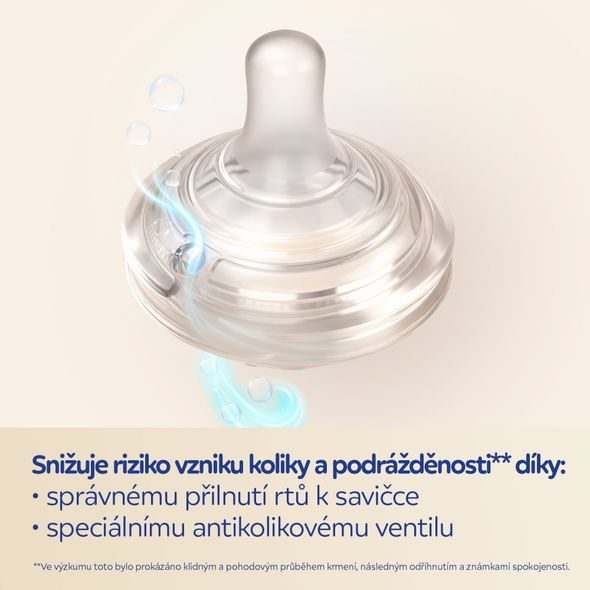 CANPOL BABIES SET LAHVÍ NATURAL SHAPE 260ML 2KS - KOJENECKÉ LAHVE - KRMENÍ