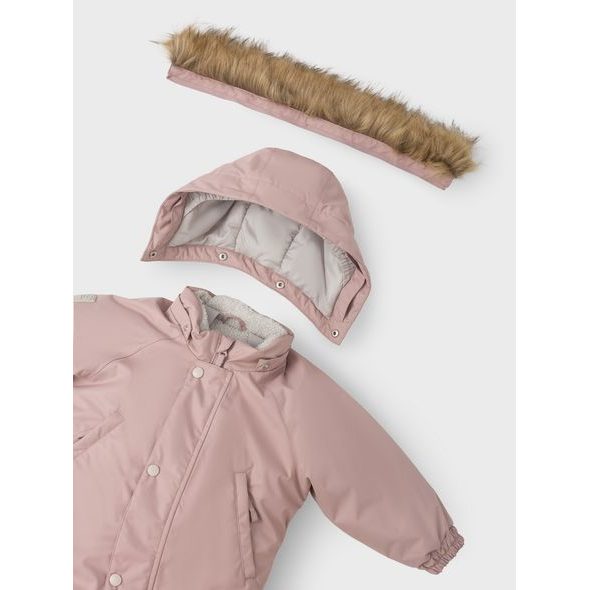 LEOKID ZIMNÍ KOMBINÉZA HERO PINK BLOOM VEL. 80 - ZIMNÍ KOMBINÉZY - PRO DĚTI
